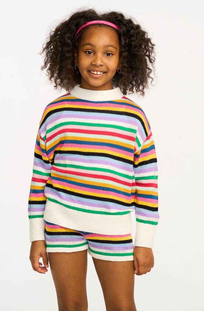 Bright striped sweater hotsell