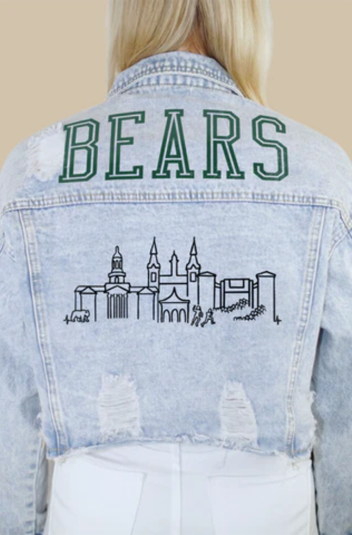 DALLAS Skyline Denim Jacket