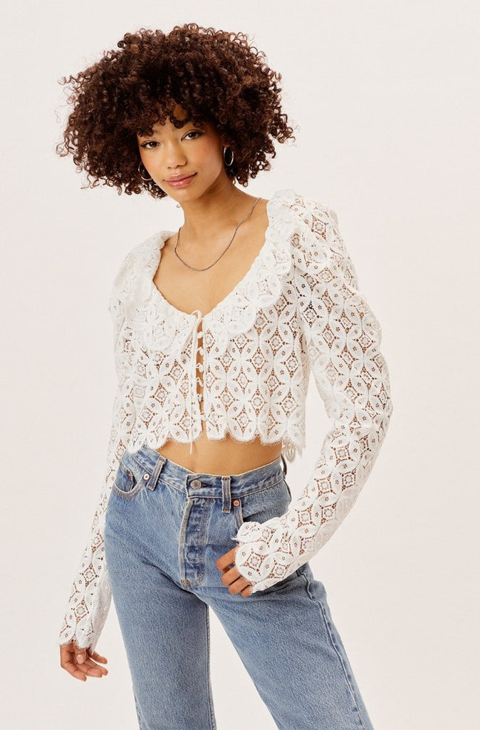 Guinevere crop offers top from for love & lemons